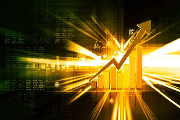 istock Digital illustration of Business graph 486861952
