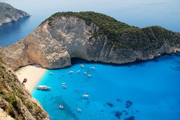istock Navagio Beach, Zakynthos Island, Greece 486862372