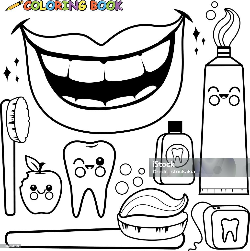 Ilustración de Página Para Colorear De Higiene Dental Vector Set y más Vectores Libres de Derechos de Página de libro para colorear - Técnica de ilustración - Página de libro para colorear - Ilustración de Página Para Colorear De Higiene Dental Vector Set y más Vectores Libres de Derechos de Página de libro para colorear - Técnica de ilustración - Página de libro para colorear -