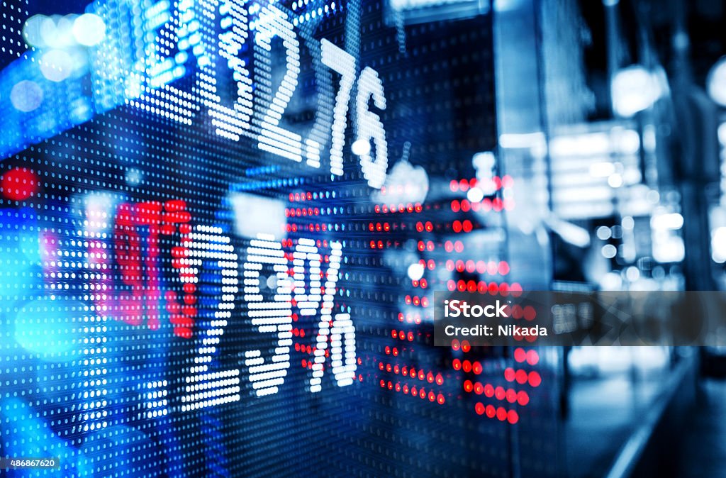 stock market zahlen - Lizenzfrei Internationale Finanzen Stock-Foto