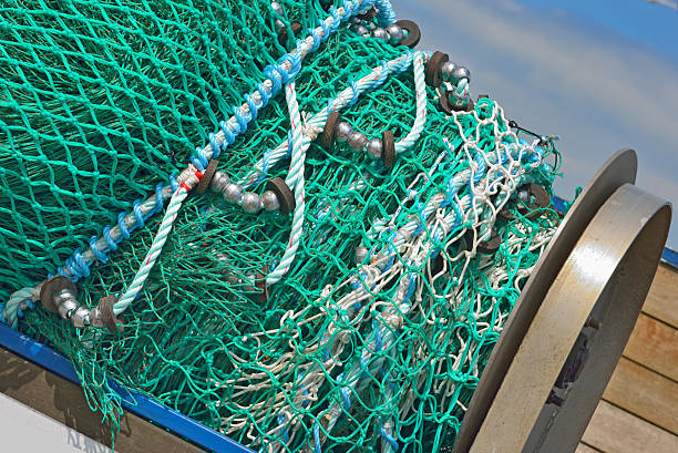istock pile of fishing nets 486869548