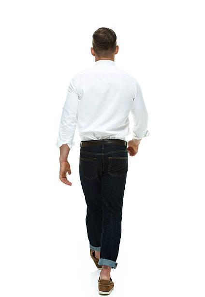 istock Back view of casual man 486871692