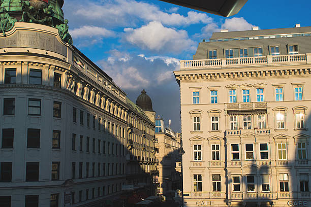 View from on Sacher Hotel in Vienna