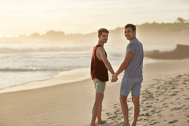 istock We love our walks on the beach 486874530