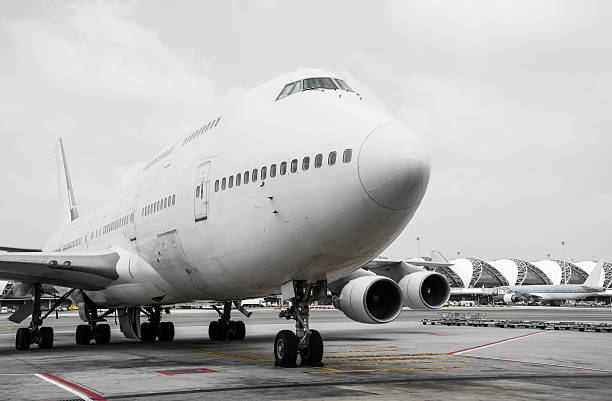 istock Passenger planes at the airport 486879034