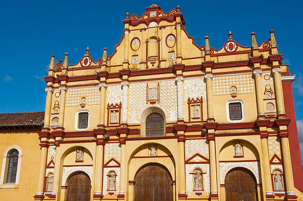 istock Cathedral of San Cristobal de las Casas, Chiapas (Mexico) 486879311