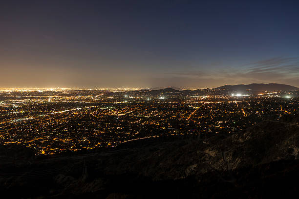istock Los Angeles Mountain View Night 486880393