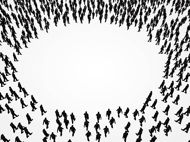 istock Large crowd of people 486880949