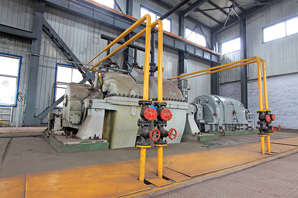 istock blast furnace TRT Unit in a power plant 486881835