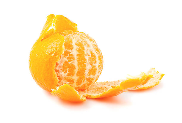istock Peeled ripe tangerine 486885968