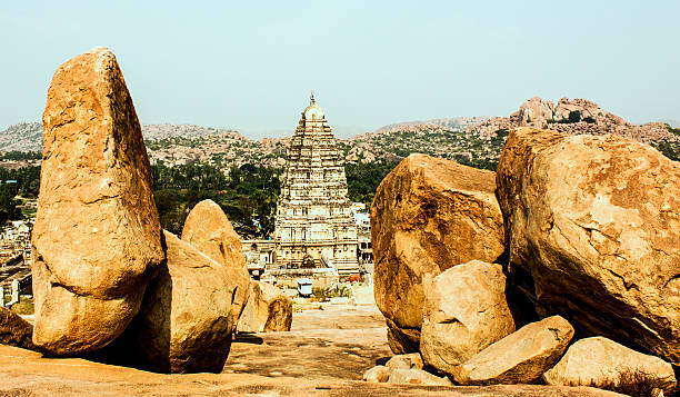 istock Virupaksha temple in Hampi, India 486891790