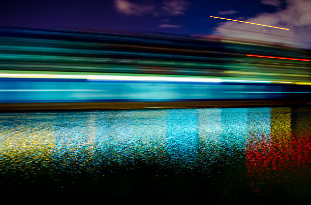 istock Motion Blur of Container Ship in Savannah 486894997