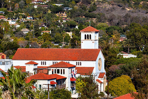 istock White Adobe Methodist Church Cross Santa Barbara alifornia 486896095