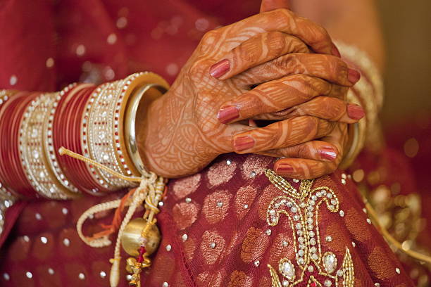 istock Beautiful Indian, Punjabi Bride at her wedding. 486898210