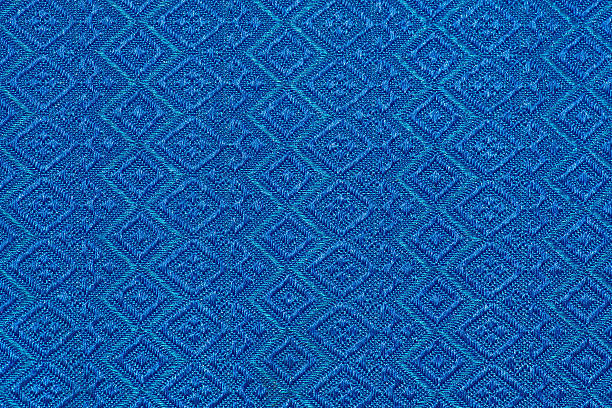 istock Colorful thai silk handcraft organic using natural dyes close up 486898354