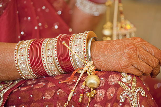 istock Beautiful Indian, Punjabi Bride at her wedding. 486898562