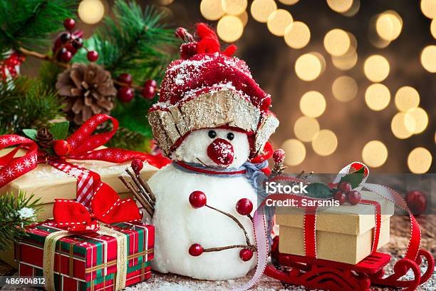 Christmas Decoration Stock Photo - Download Image Now - 2015, Box - Container, Celebration