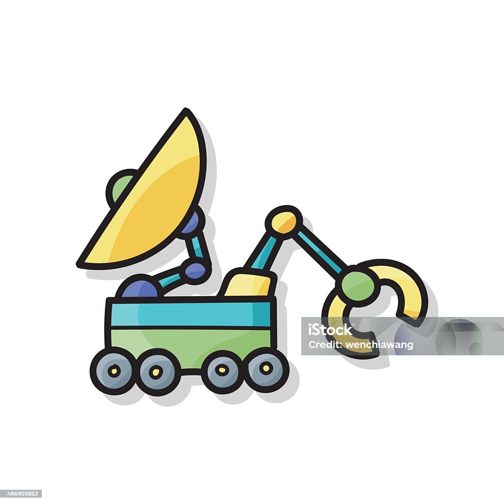 Space Machine Sign Space Machine Doodle Stock Illustration - Download Image Now - 2015 ...