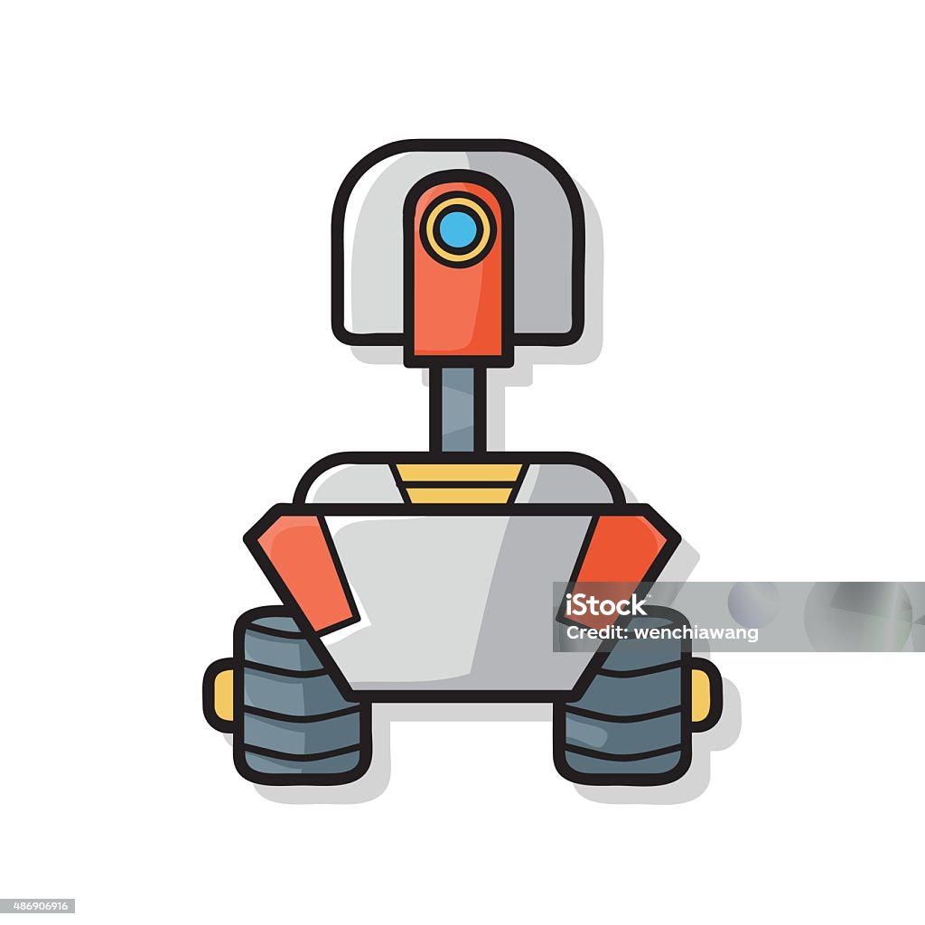 Symbol Space Machine Space Machine Doodle Stock Illustration - Download Image Now - 2015 ...