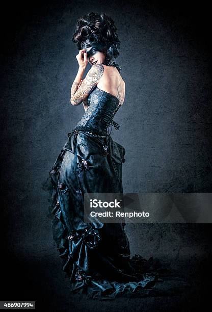 Victorian Gothic Stock Photo - Download Image Now - Victorian Style, Dress, Gothic  Style - iStock