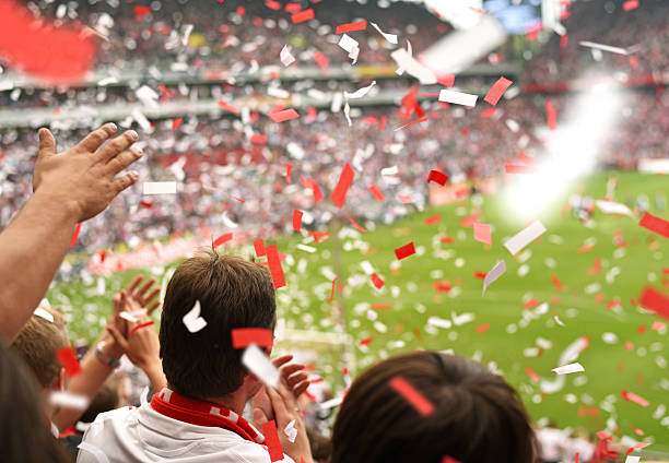 지원 - soccer fan sport cheering 뉴스 사진 이미지