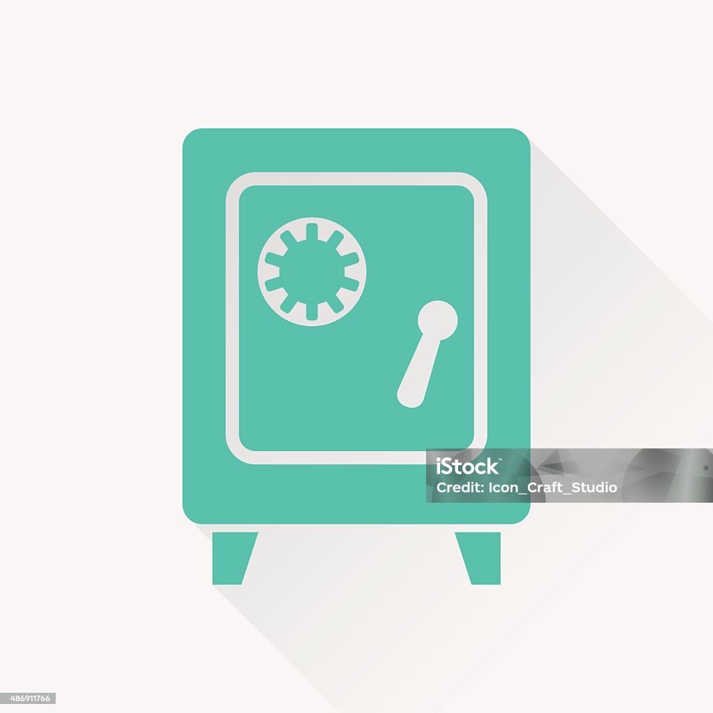 Safe icon 2015 stock vector
