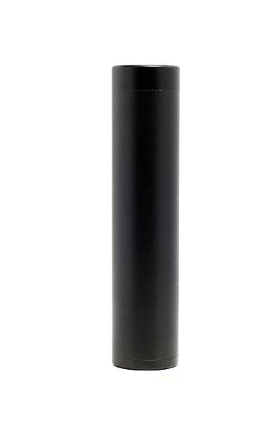 istock external battery in a black metal cylinder 486912280
