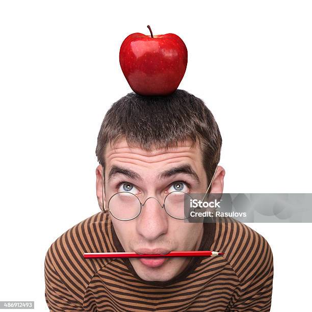 Food For Thought Stock Photo - Download Image Now - Adult, Adults Only, Apple - Fruit