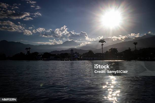 Sunset Over The Coastline In Paraty Rio De Janeiro Brazil Stock Photo - Download Image Now