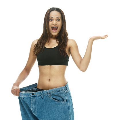 Woman showing off how much weight she has losthttp://www.twodozendesign.info/i/1.png
