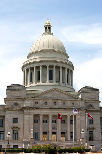 istock Arkansas Capital Building Entance 486913916
