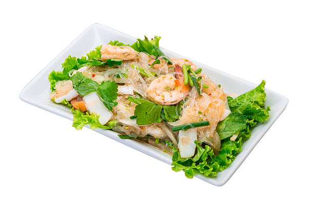 istock Glass noodle with shrimps 486914331