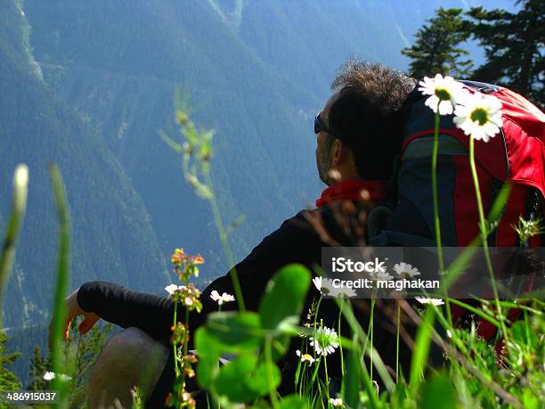 Foto de Alpinista No Planalto e mais fotos de stock de Adulto - Adulto, Atividade, Aventura