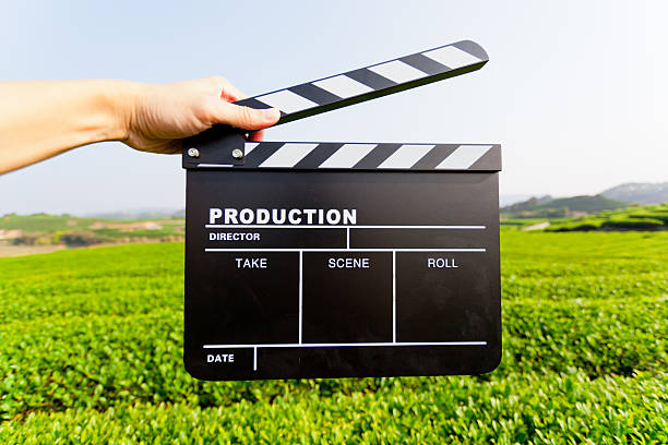 istock Hands holding a movie clapboard 486916951