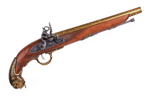 istock Imitation of old gun 486917219
