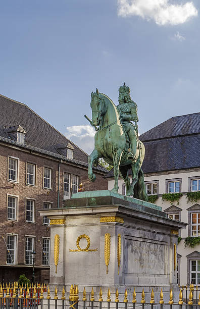 istock statue of Jan Wellem, Dusseldorf, Germany 486917652
