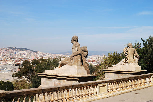 istock View over Barcelona. Catalonia. Spain 486918491