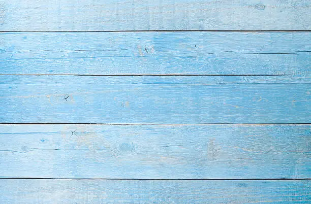 light blue wooden table background