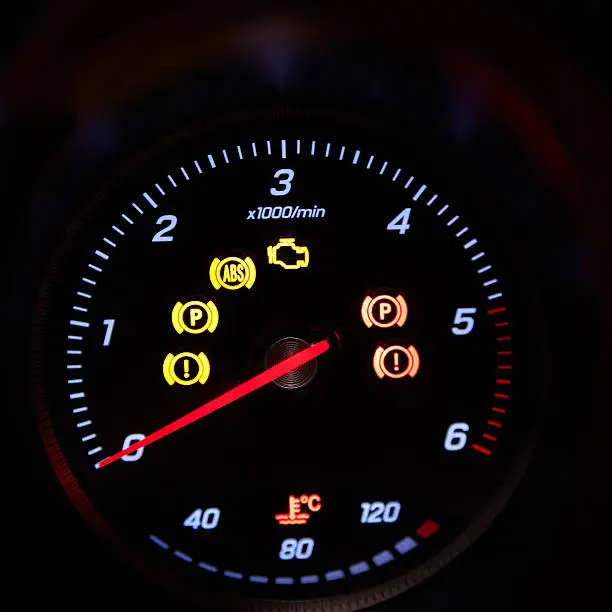 Detail of a beauty and fast sportcar. Shallow dof