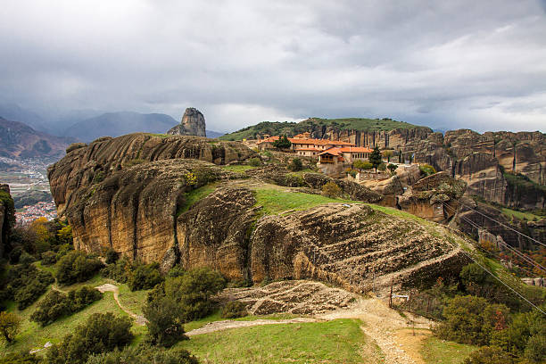 istock Agia Triada Monastery at Meteora Monasteries, Greece 486924628