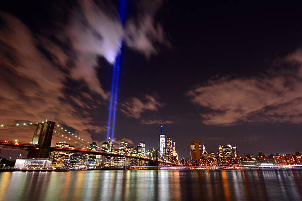 istock New york skyline tribute lights 486927998