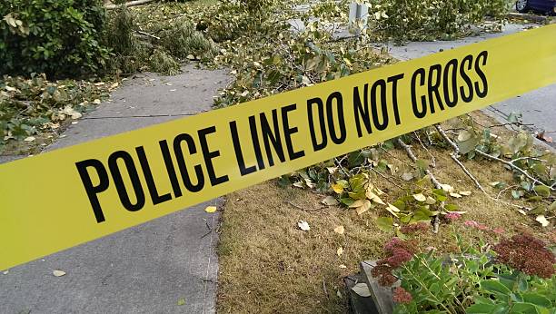 istock Police Line - Do not cross 486928290