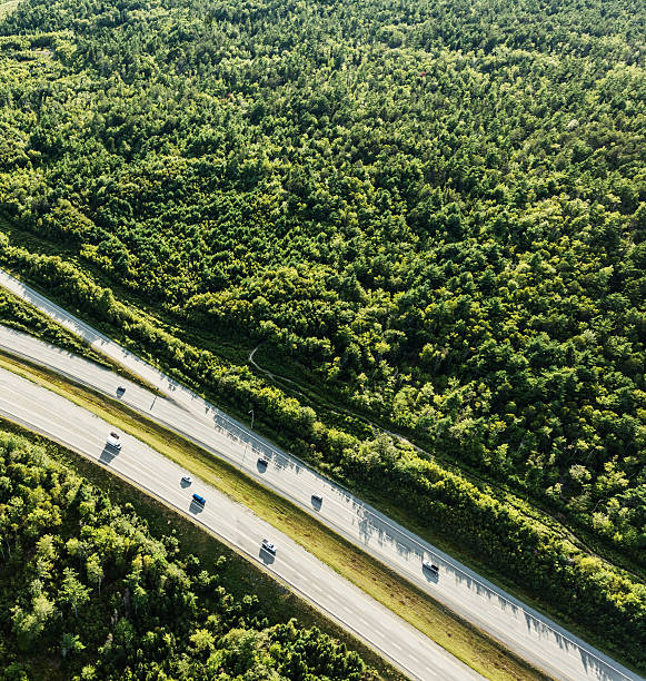 istock Aerial View of Highway 486928850