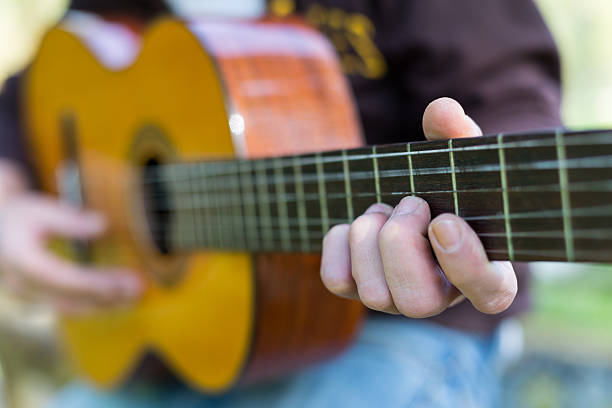 istock Guitarist in the street 486932561