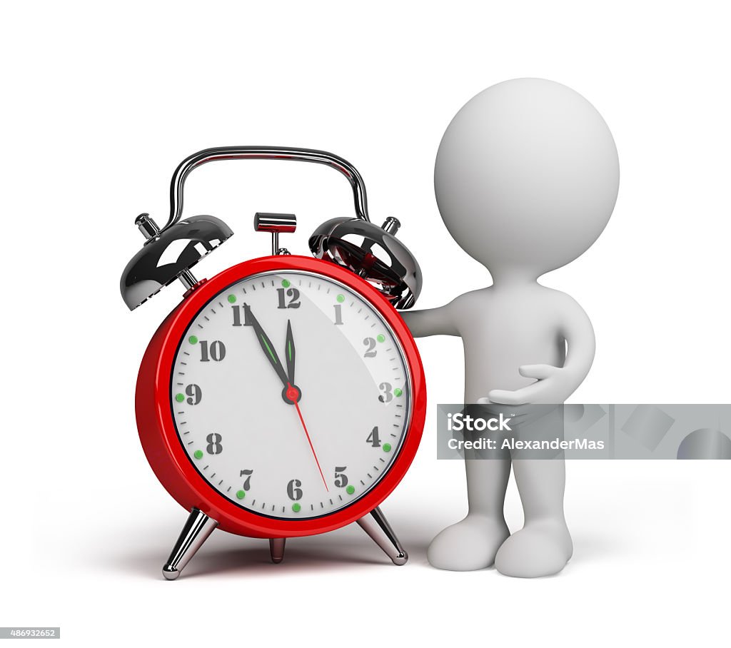 Время вышло что значит. Человечек часы. Человечек с часами. Человечек с будильником. 3d человечек с часами.