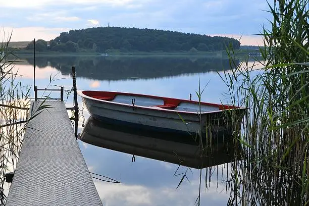 Idyll at the Beetzsee in Brandenburg