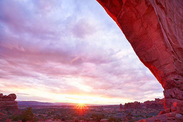 istock Natural Arch, Arches National Park 486934757