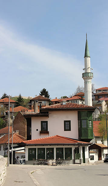 istock Traditional Bosnian restaurant 'House of Spite' (Inat kuca) 486935855