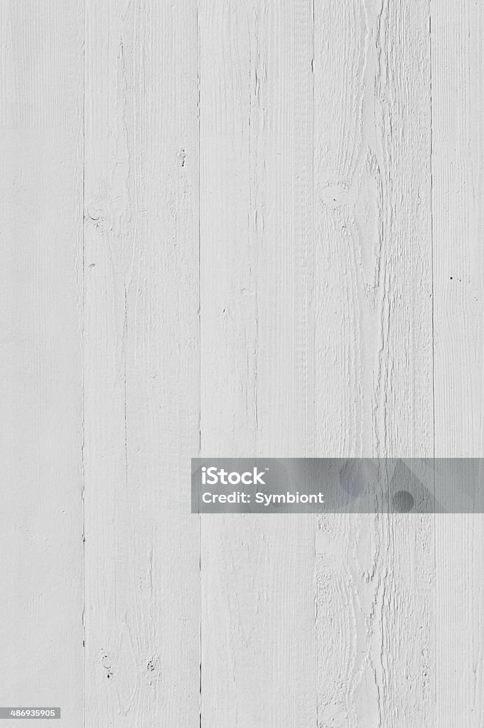 Background white wood texture Old white painted wooden wall with copy space in the shabby look background. Wood - Material Stock Photo