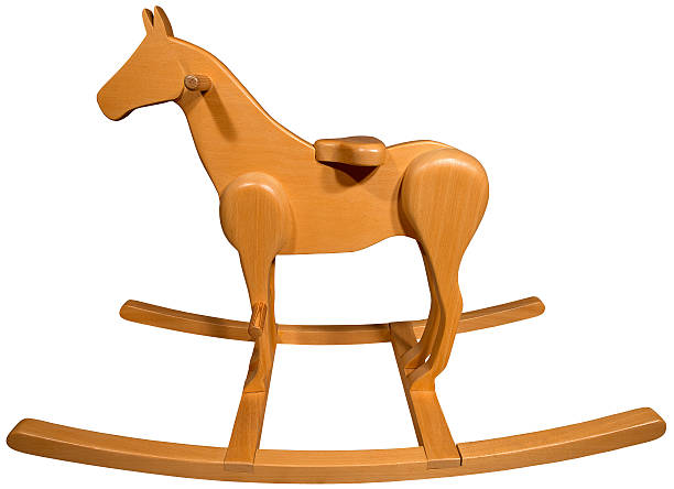 istock Wooden Rocking Horse 486936463